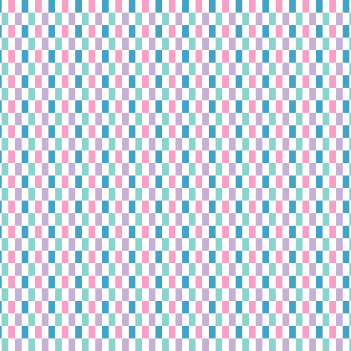 Pastel Checkerboard Pattern Acrylic Sheets - CMB Pattern Acrylic